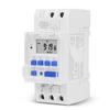 Electronic Weekly 7 Days Programmable Digital Industrial Time Switch Relay Timer Control AC 220V 16A Din Rail Mount