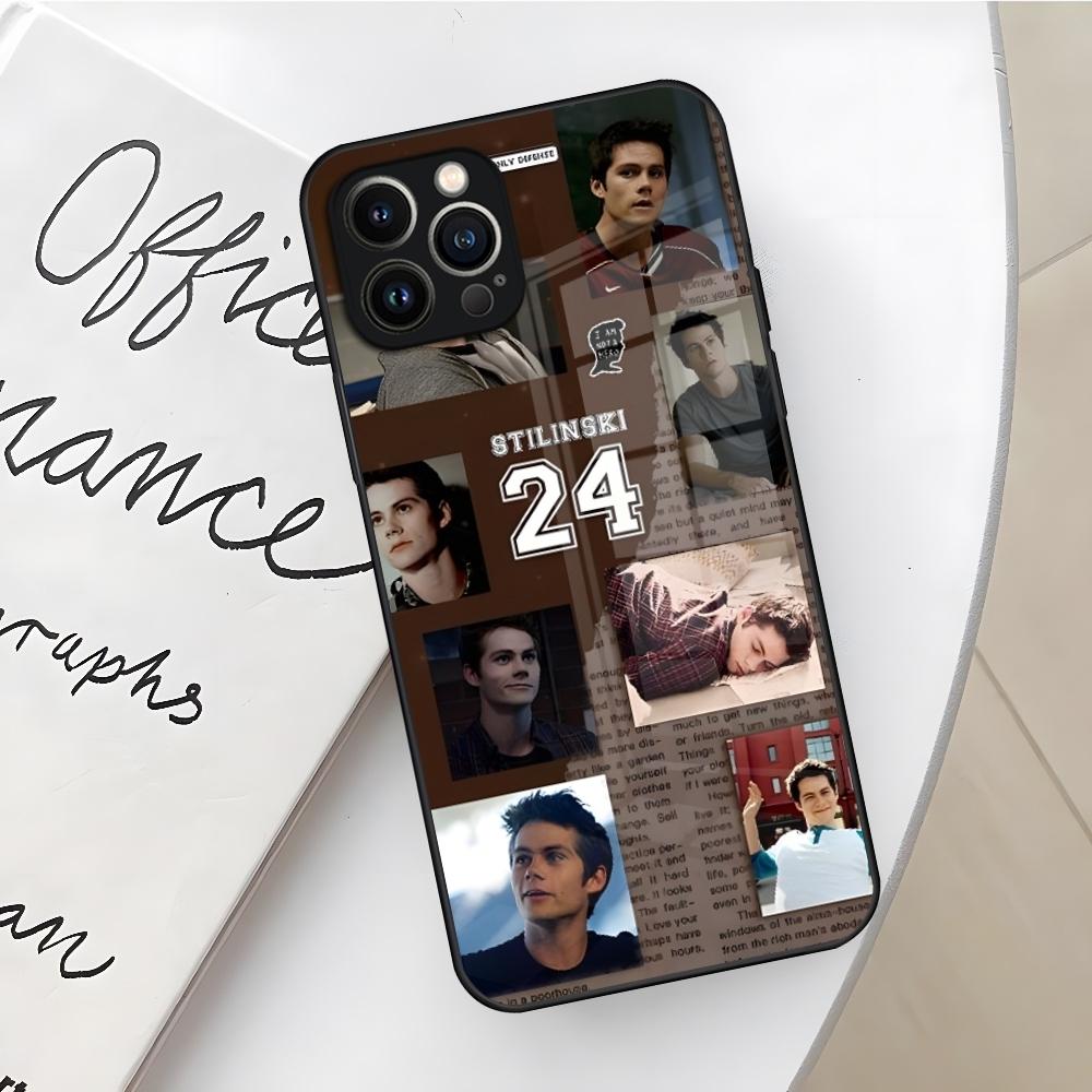 Чехол для телефона Teen Wolf Dylan OBrien для Iphone 17 16 Air 15 14 12 11 13 Pro Max Mini X Xr Xs Se Стеклянный чехол Puls