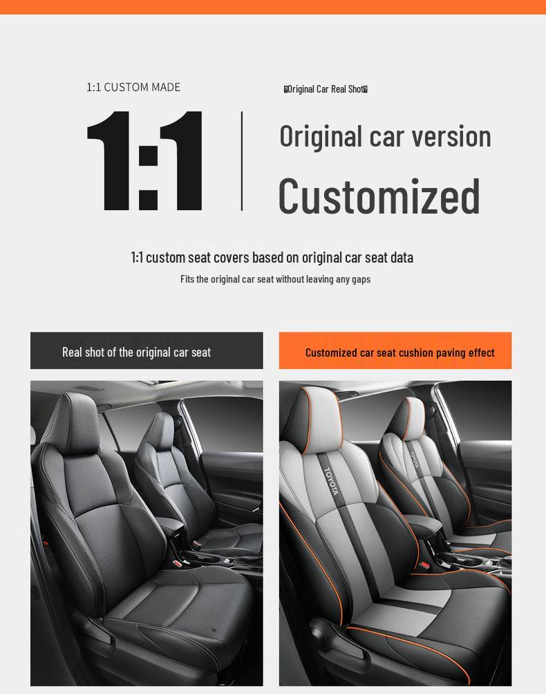2022 Facelifted TNGA 1.5L CVT LEVIN Leather Car Seat Covers