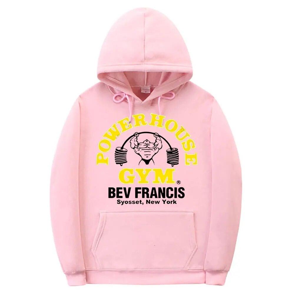 Powerhouse Gym Harajuku Geek Забавная толстовка унисекс Женская мода Повседневная свободная толстовка с длинными рукавами с круглым вырезом унисекс хлопковые толстовки
