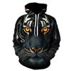 Осенняя новинка Tiger Series Printed Sweatshirt 3D Sweatshirt Men's Loose Pullover Hoodie Sweatshirt