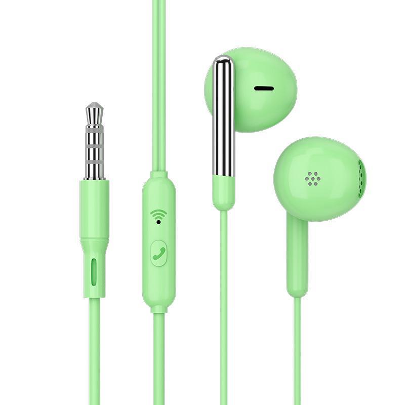 In-Ear Wired Earphones with Mic, 3.5mm, Compatible with Vivo, Huawei, Oppo, Apple