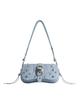Joy Embossed Shoulder Bag Embossed Blue [JW PEI] -