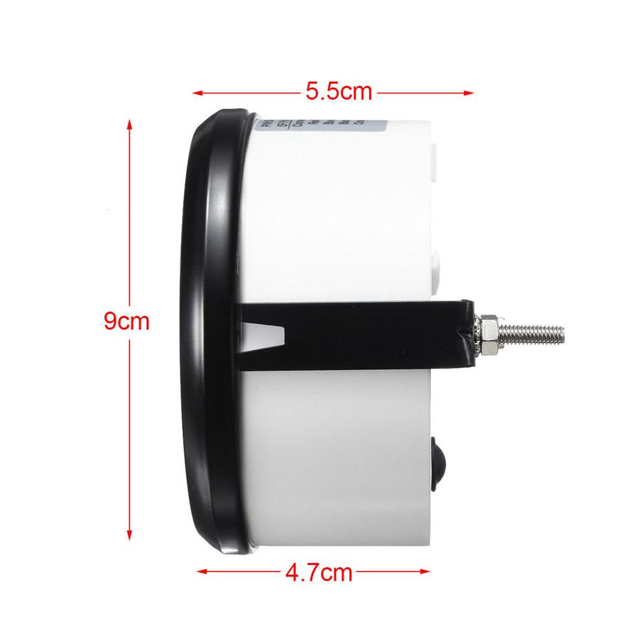 Car SUV 85mm Round Digital Tachometer 3000RPM Hourmeter REV Counter Tacho Meter