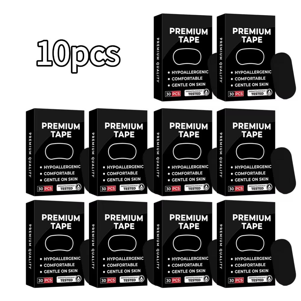 Closed Mouth Sleep Elastic Tape Stop Snoring Sleep Glue Tape Sleep Open Mouth Breath Correction Health Care Reduce Nasal Strips