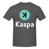 Kaspa Kas Crypto Altcoin  Clean Stacked Green Logo Breathable Tshirt Street Personality Bright Colors Tees