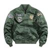 Men's Air Force Pilot Jacket Men's Tiger Embroidered Baseball Uniform Large Size Coat Work Jacket