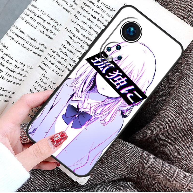 Чехол с грустной девушкой в стиле японского аниме для Honor Magic 8 Pro 5 6 7 Lite Honor 400 200 50 70 90 X9d X9c X9b X9a X8b Win RT
