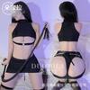 Domila Erotic Underwear Wholesale, One Piece Is Sent On Behalf of Pure Desire To Tempt Erotic Taste, Uniform Straps, Buttocks, Split Secretary
