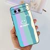For Google Pixel 8A Case Stylish Painted Cover Soft TPU Shockproof Phone Case For Google Pixel 8 Pro Pixel8A Fundas Coque Bumper
