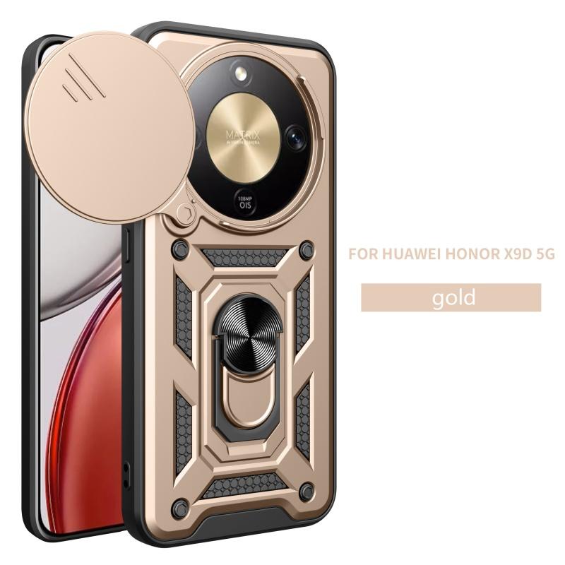 Для Honor X9d 5G Защитная крышка для камеры со сдвижным объективом Чехол для Honor X70 HonorX9d X 9d X9 d 2025 Чехол с магнитным держателем-кольцом Бронированный Чехол