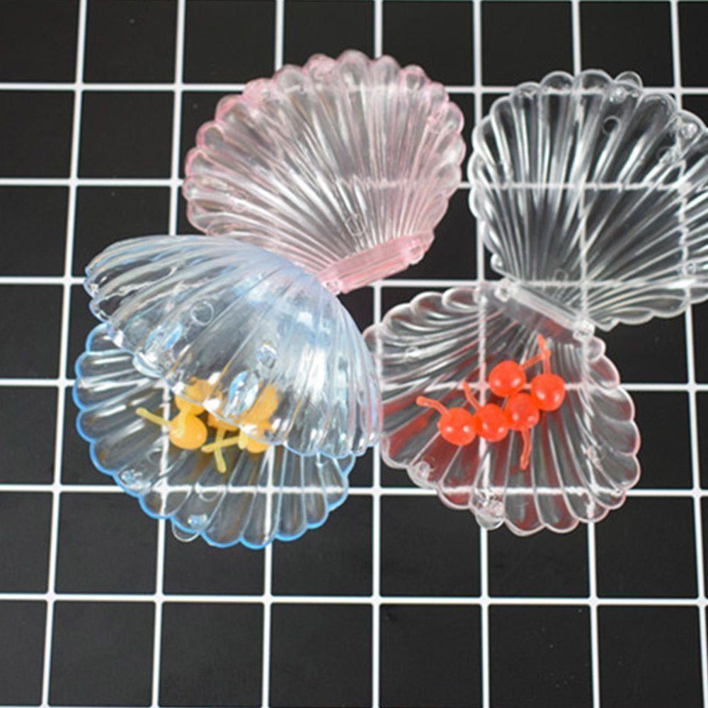 For Women Earrings Seashell Shape Necklace Packaging Jewelry Box Storage Boxes Gift