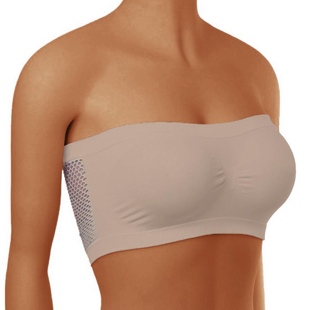 (мужской гардероб)Эластичный бюстгальтер без бретелек Модный летний бюстгальтер без бретелек, подходящий для топов на одно плечо