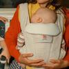 Ergobaby OMNI Deluxe Льняной Слинг-Кенгуру для Новорожденных и Младенцев, Гарантированно Оригинальный, Сделано в Японии, Гладкий и Подходящий для Новорожденных и Младенцев, Натуральный, Товар, Лен,