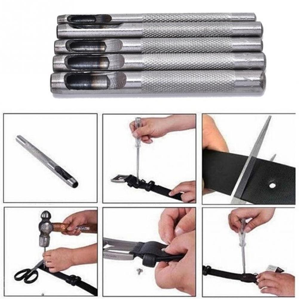 1 шт. 3,5 мм стальной полый кожаный ремень круглый дырокол DIY перфоратор сверлильный инструмент