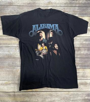 Футболка унисекс Alabama Adult Band черного цвета 100% хлопок BL1503