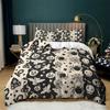 Halloween Queen Duvet Cover Luxury Ghost Festival Bedding Set Microfiber Gothic Pumpkin Skull Comforter Cover With Pillowcases
