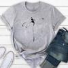 Dragonfly Lovely Cute Sweet Print Graphic Tee Ladies Female T Clothing Summer Top Casual Women's Fashion Short Sleeve T-shirt