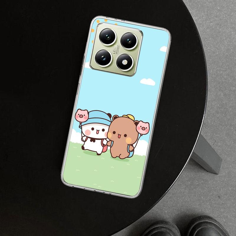 Мультяшный милый чехол Bubu Dudu для Xiaomi Redmi Note 15 14 13 12 11 Pro Plus 14S 12S 11S 11T 11E 10S 10 Индивидуальный Fund