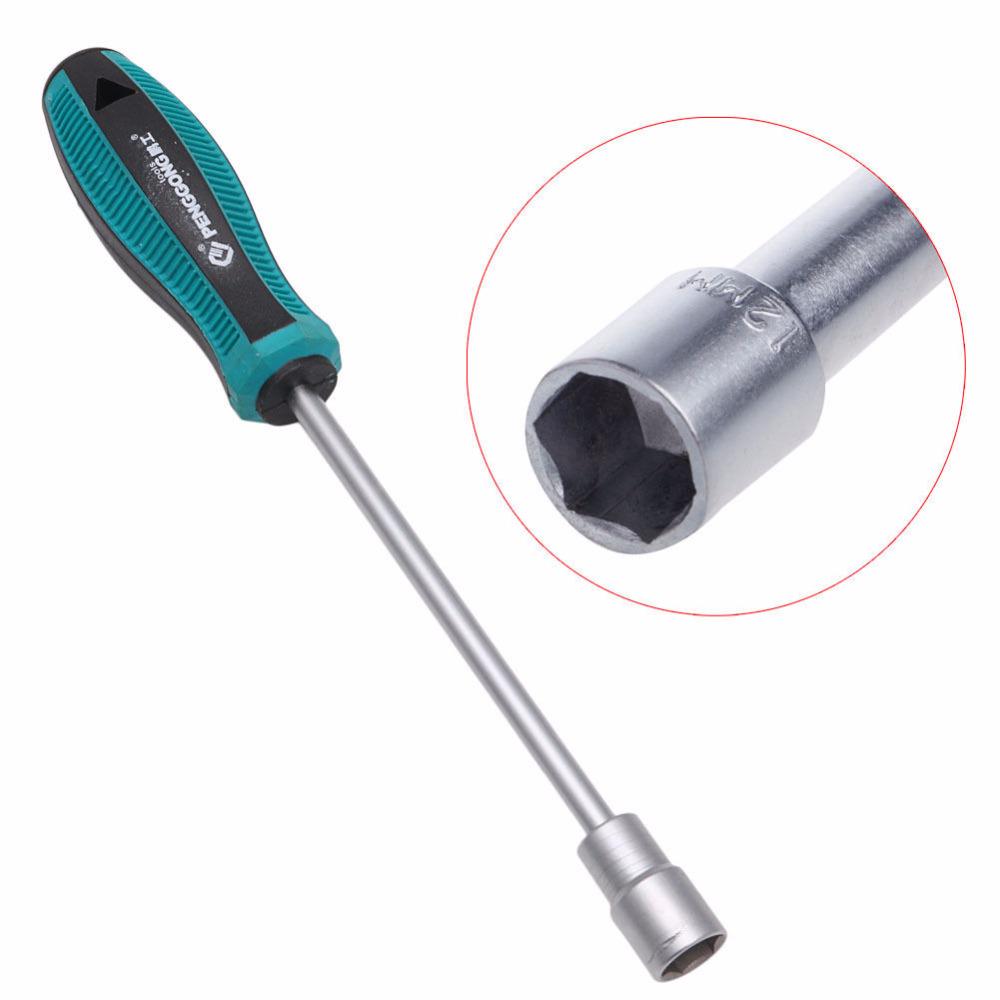 Metal Hand Tool Hex Nut Key Screwdriver Nutdriver Wrench Socket Driver