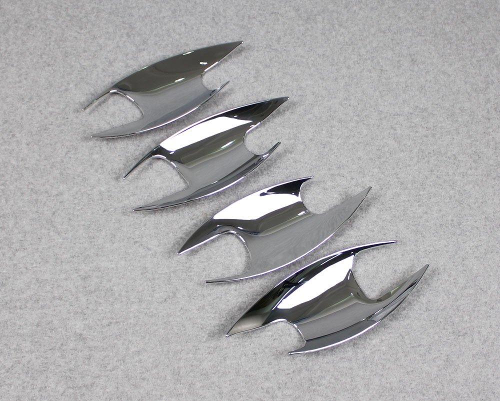 RUIQ Хромированная накладка-защита ручки двери для Lexus RX200t RX450h - Предотвращает царапины от ногтей на ручках дверей. Запчасть для Lexus RX.