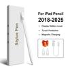Для Apple Pencil Для iPad A16 10-го Поколения Pro 12.9 Air 13 11 M3 2025 M4 Air 6 4 5 8-го 9-го Mini 7 10.9 Стилус Ручка Аксессуары