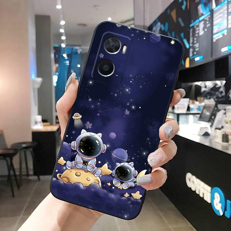 Милый чехол для телефона Astronautas для OPPO A78 A54S A17 A57S A74 A78 A91 A96 A94 Realme GT Master X3SuperZoom Reno 7 10 11 pro
