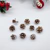 Natural Dried Pine Cones for Christmas Tree Decoration, Photography Props, Floral Wreaths, and Bouquets.