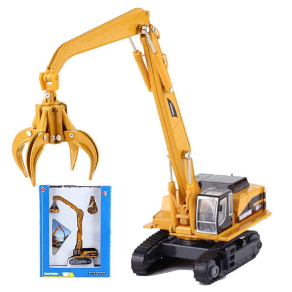 KDW 625010 Литая модель экскаватора на колесах, тяжелая строительная техника
