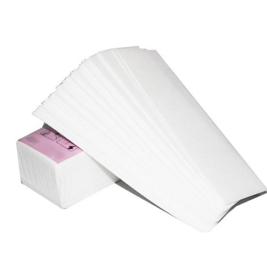 100 шт. одноразовые нетканые восковые бумажные средства для депиляции на ногах, аксессуары для удаления волос