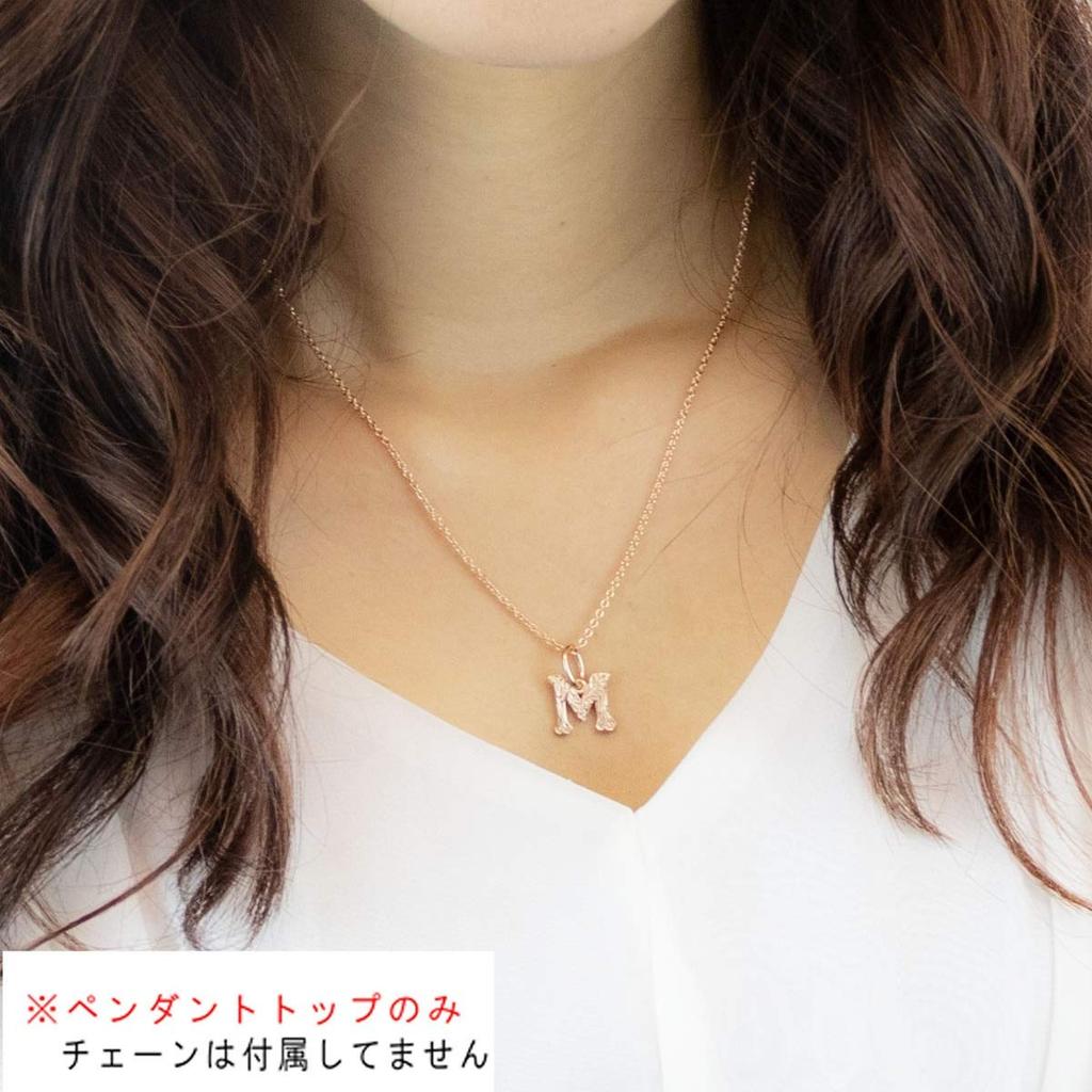 Shop Surgical stainless top chain sold Hawaiian Maile pendant K pink gold [Accessory Piena] steel, only, separately, initial, jewelry, top, women's,