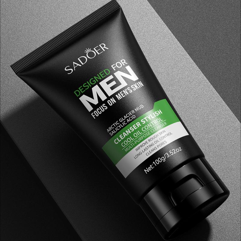 Мужское очищающее средство для лица 100 г Cool Cleanser