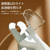 Электрическая машинка для стрижки когтей у кошек со светодиодом и пилкой для вросших когтей для кошек и и домашних животных, тихий и безопасный, компактный дизайн, яркая подсветка