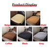 Pad For Car Interior Accessories Wool Plush Car Seat Cover Cushion Anti-slip Auto Protector