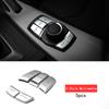 Хромированная отделка кнопок мультимедиа iDrive Center ABS для BMW F30 F10 F20 F22 F34 F32 F15 F25 F48 X1 X3 X4 X5 X6