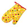 Kitchen Cooking Microwave Oven Gloves Mitts Dot Pot Pad Heat Proof Protected