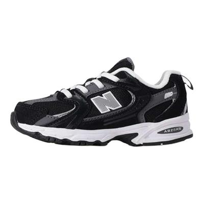 NB 530 Удобные Универсальные Прочные Низкие Кроссовки для ходьбы Детская обувь Черный IZ530CC1