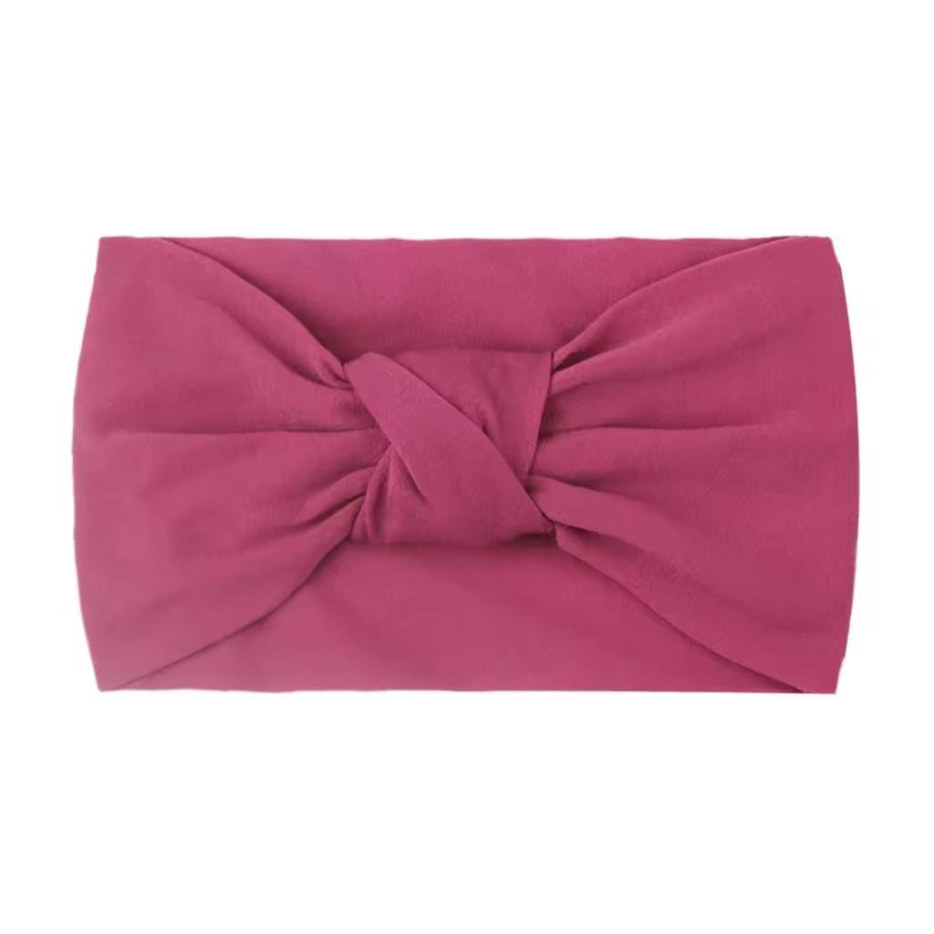 Unisex Baby 13-24m Knot Headband/Nylon Turban Elastic Washable Eco-Friendly Infant Toddler Accessory