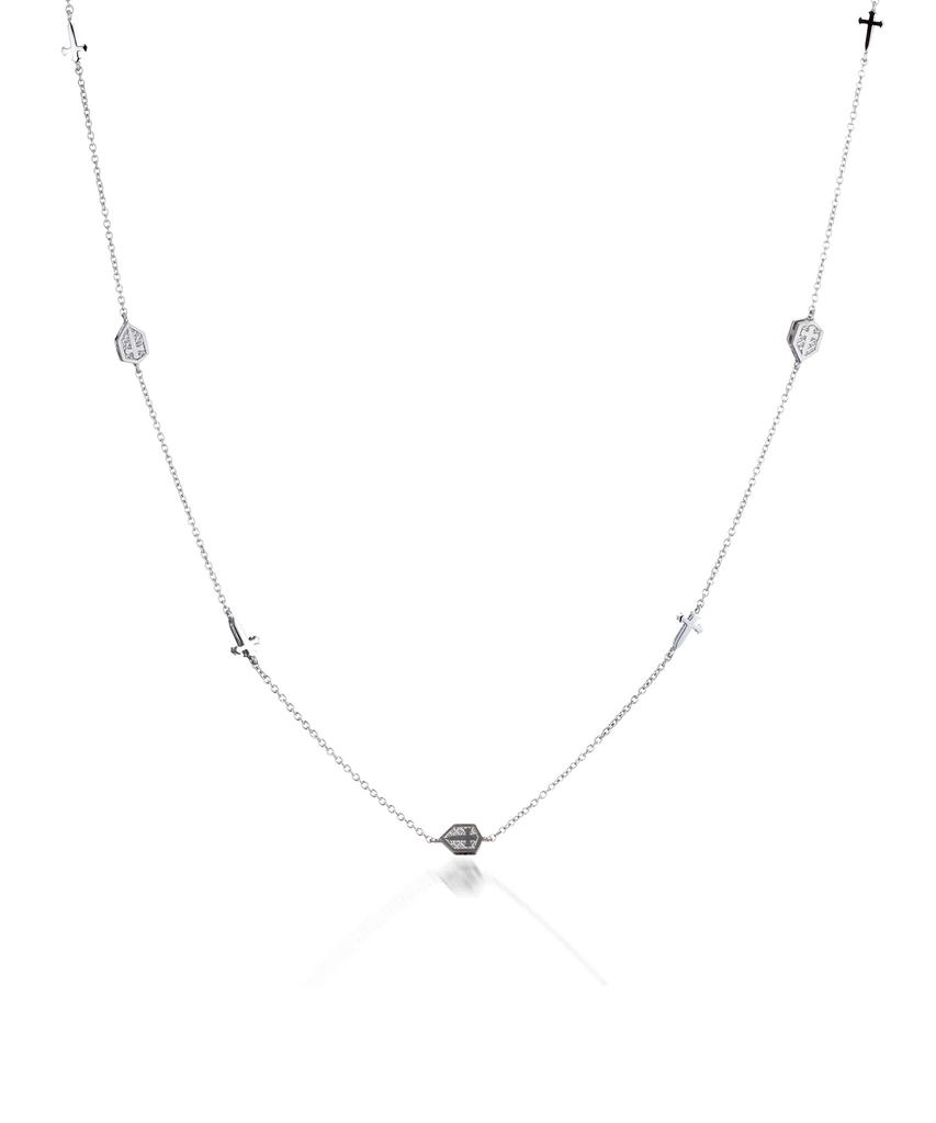 Trencadism David Necklace Silver 925 Necklace Trm Dvn8Sth