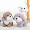 Scarf Naughty Puppy Doll Pendant Plush Doll Toy Gift Girls Bag Pendant Ragdoll Keychain