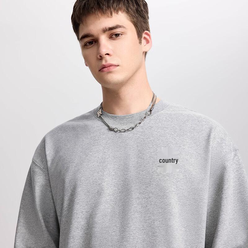 Mark Fairwhale Men's Chinese Style Loose Fit Graphic Sweatshirt