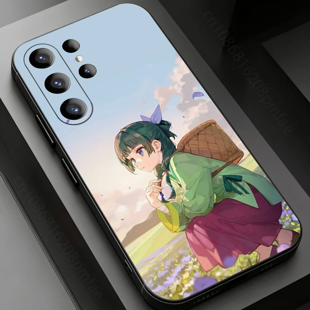 Maomao A-Apothecary Diaries Phone case for Samsung Galaxy S24,25,26,23 22,21,S20 Plus Ultra FE soft fundas cases