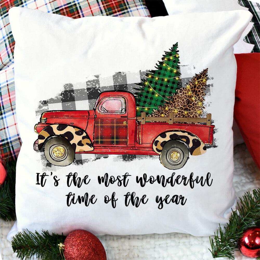 Чехол для подушки с рождественским узором для дивана, чехол для подушки с рождественским принтом, декор для комнаты для рождественской вечеринки