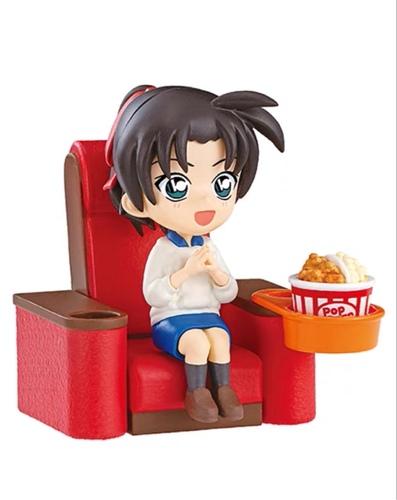 Genuine Detective Conan Movie Theater Scene Ornament Doll Edogawa Kudo Shinichi Jimmy Kudo Action Figure Model Toys