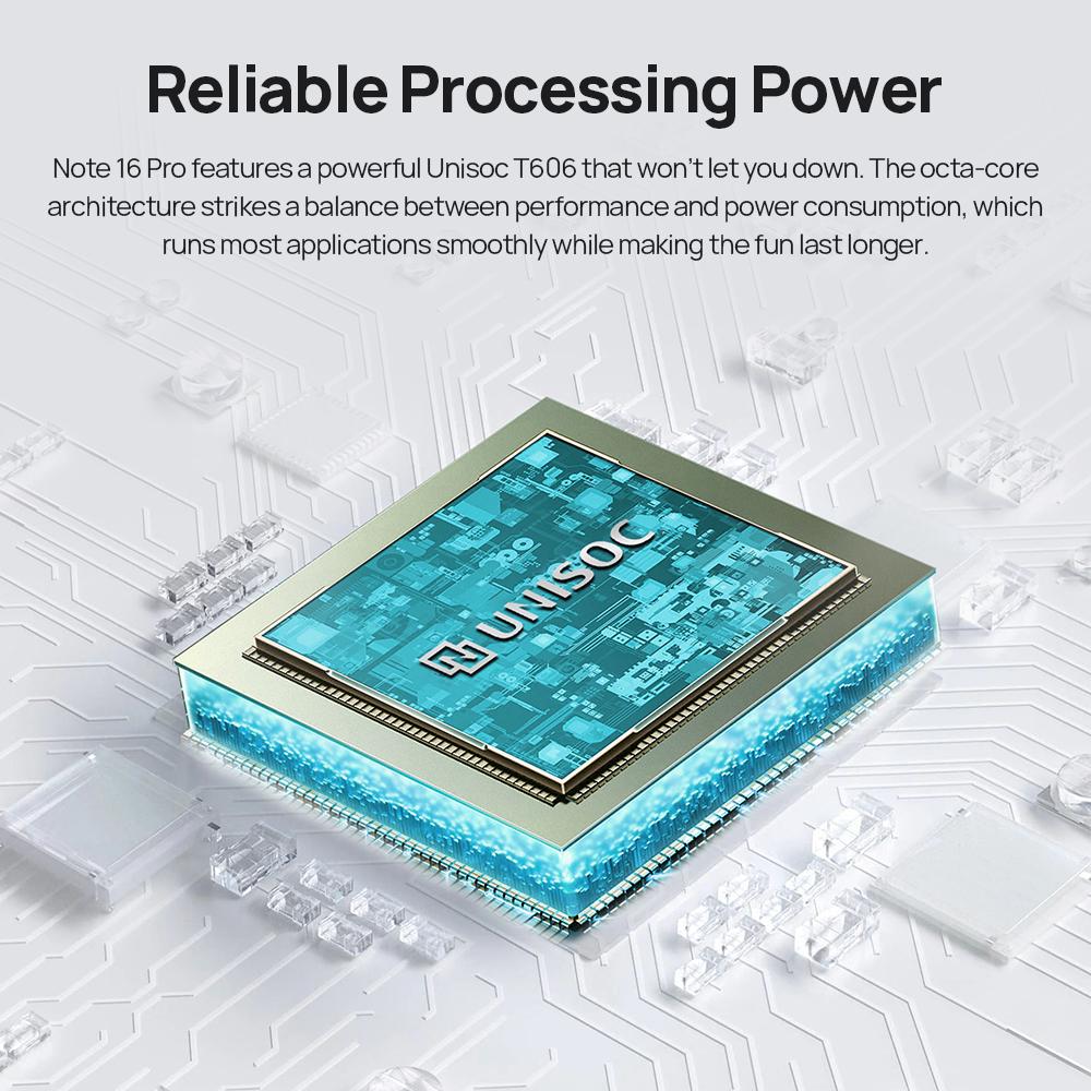 Ulefone Смартфон Note 16 Pro, 512 ГБ ПЗУ/128 ГБ ПЗУ/256 ГБ ПЗУ, Android 13, глобальная версия, телефон, 50 МП, 6,52 дюйма, 4400 мАч, GPS, 4G, сотовая связь