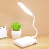 1~10 шт. светодиодная портативная настольная лампа с регулируемой яркостью, USB-разъем, питание от батареек, настольная лампа для чтения в спальне, ночник для защиты глаз, светодиодная