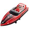 HJ821 Высокоскоростной катер на радиоуправлении игрушка: Водостойкие, Высокомощные, Светодиодные фонари
