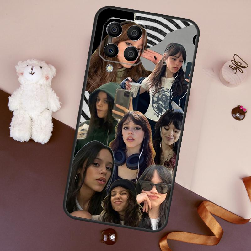 Чехол Jenna Ortega для Samsung Galaxy M23 M33 M53 M11 M12 M13 M14 M20 M21 M31 M54 M51 M31s M32 M52