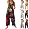 Женский комбинезон с принтом, повседневный свободный комбинезон