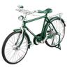 Ideastore Велосипед Миниатюрная Ретро Фигурка Диорама Модель Готовая Сплав 1/10 (зеленый)